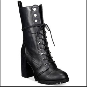 Dolce Vita Ayleen High Heel Combat Bootie Size 9